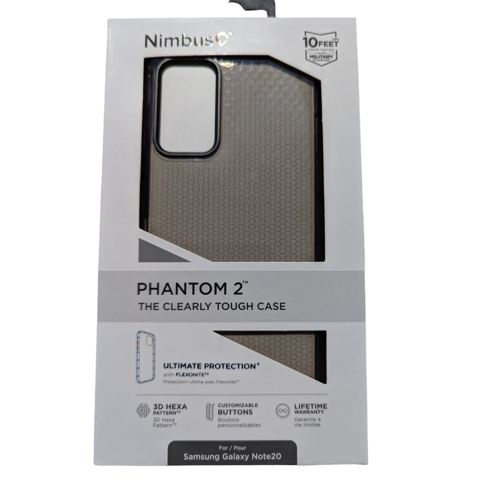 Nimbus9 Phantom 2 Series‎ Case for Samsung Galaxy Note 20 - Carbon W1
